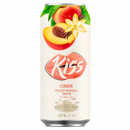 Picture of Cider Kiss Peach Vanilla can 4.5% Alc. (Case=24)