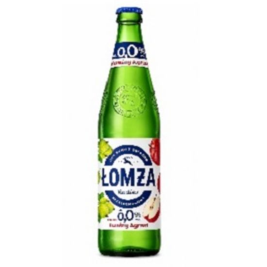 Picture of Beer Lomza Radler Sour Gooseberr Bottle 0% Alc. 0.5L (Case=20)