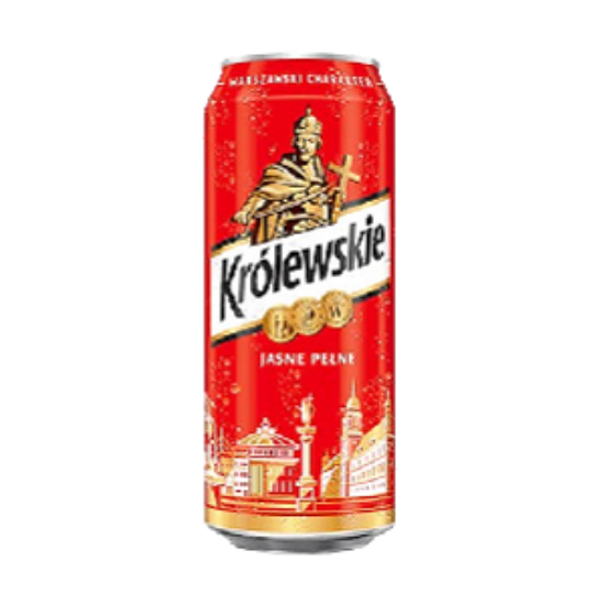 Picture of Beer Krolewskie 500ml Can 5.2% Alc. (Case=20) 