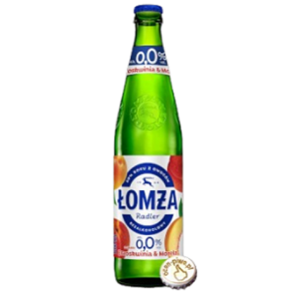 Picture of Beer Lomza Radler Peach Apricot Bottle 0% Alc. 0.5L (Case=20)