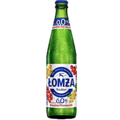 Picture of Beer Lomza Radler Sour Currant Bottle 0%  Alc. 0.5L (Case=20)