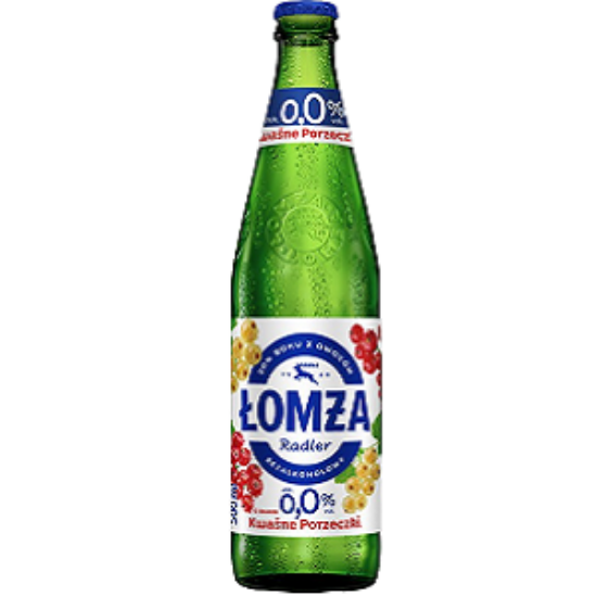 Picture of Beer Lomza Radler Sour Currant Bottle 0%  Alc. 0.5L (Case=20)