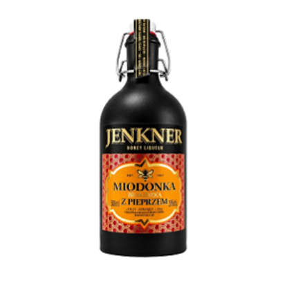 Picture of Liqueur Jenker Buckwheat Honey with Pepper 28% Alc. 0.5L (Case=6)