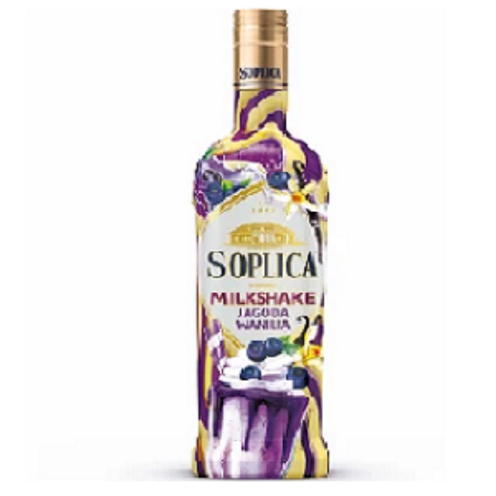 Picture of Liqueur Soplica Milkshake Berry Vanilia 15% Alc. 0.5L (Case=15)